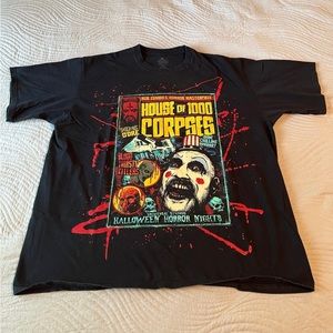 Universal Studios Halloween Horror Nights 2019 House Of 1000 Corpses T-Shirt XXL